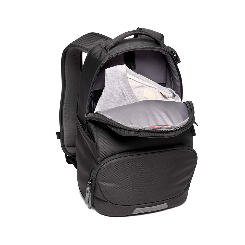 Manfrotto Advanced Active Backpack III - Zaino Fotografico per Reflex/Mirrorless e Laptop, Divisori Imbottiti Intercambiabili, Attacco per Treppiede, Colore Nero