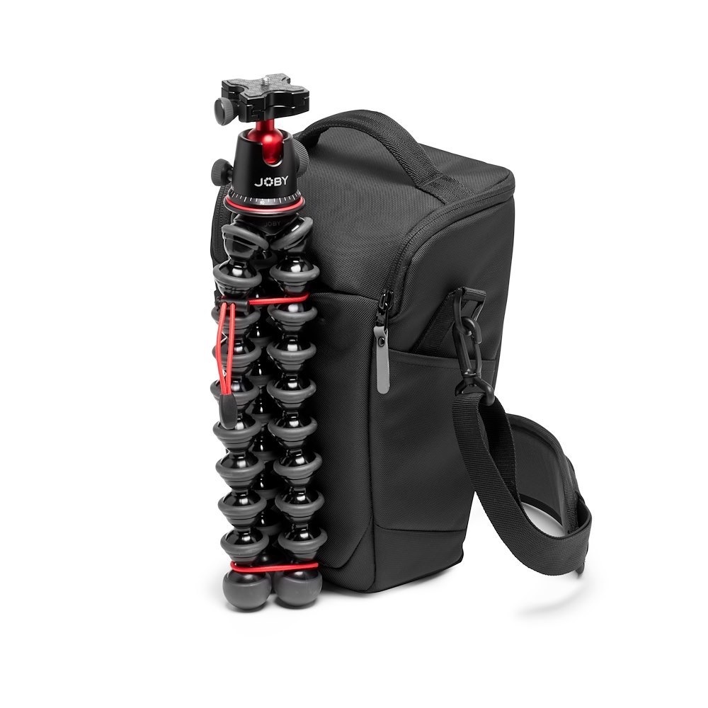 Manfrotto Advanced Holster L III - Custodia a Fondina per Reflex con Obiettivo 70-200 mm f/2.8, Apertura Superiore, Tracolla Imbottita e Copertura Antipioggia, Nero