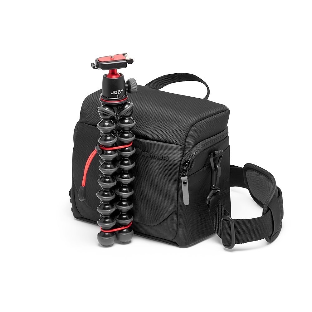 Manfrotto Advanced Borsa a Spalla L III - Borsa a tracolla per fotocamera Reflex e Mirrorless con Obiettivo, Rivestimento Idrorepellente e Copertura Antipioggia