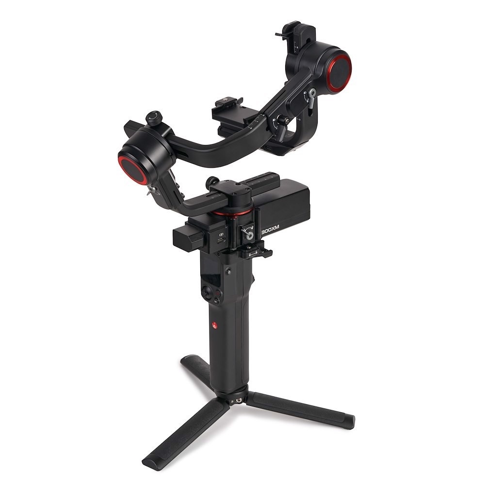Manfrotto MVG300XM Stabilizzatore Fotocamera Portatile Modulabile a 3 Assi - Sostiene fino a 3,4 Kg, Ideale per Vlogging e Video Dinamici, Colore Nero