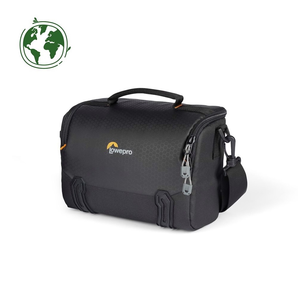 Lowepro Adventura SH 160 III - Borsa per Fotocamera Nero con Tracolla Regolabile, Compatibile con Mirrorless e Sony Alpha 7