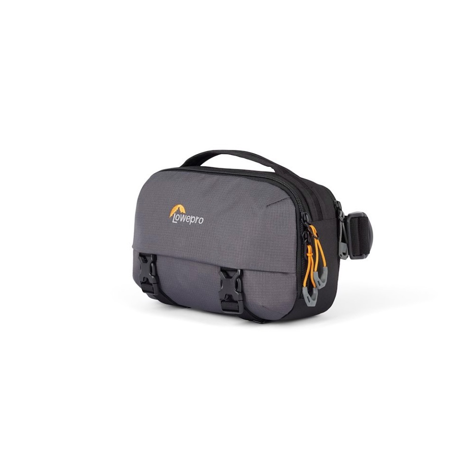 Lowepro Trekker Lite HP 100 - Zaino per Fotocamera Compatto con Tasca per Tablet, Borsa per Fotocamere Mirrorless, Sensore a Goccia, Sistema di Compressione UltraCinch, Grigio
