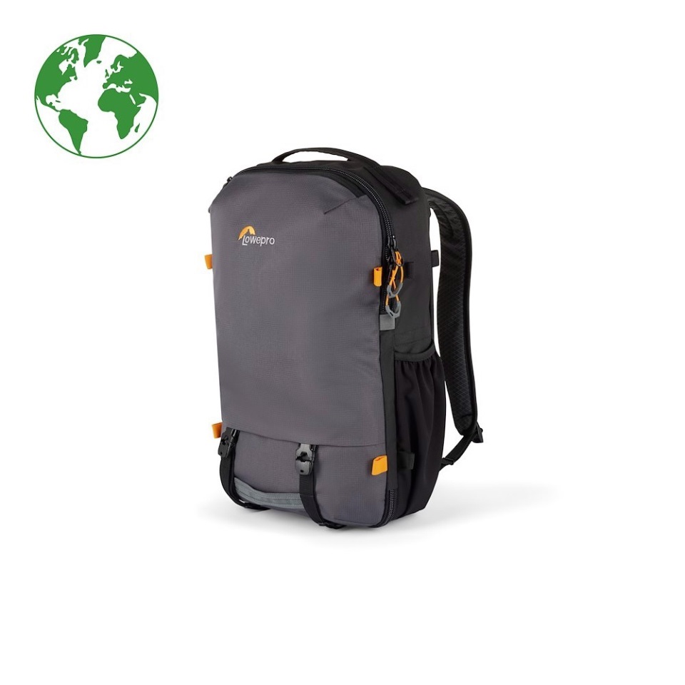 Lowepro Trekker Lite BP 250 - Zaino per Fotocamera Grigio con Inserto Rimovibile e Cinghie per Accessori, Compatibile con Sony Alpha 7