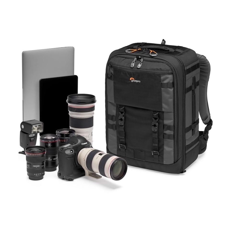 Lowepro Pro Trekker BP 450 AW II - Zaino per Fotocamera in Tessuto Riciclato, Compatibile con Laptop/Tablet da 15