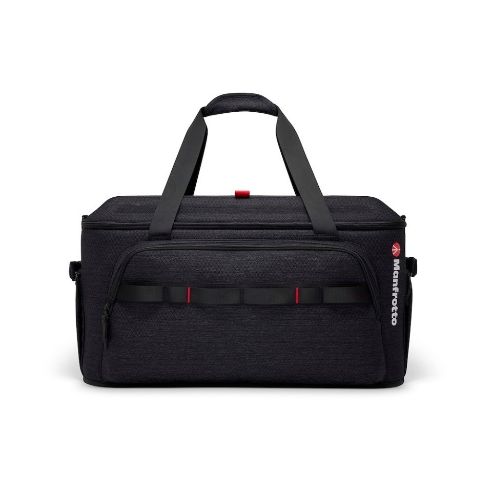 Manfrotto Pro Light Cineloader Large - Borsa a Spalla per Videocamera Professionale, Nero, con Pannello in EVA e Apertura Superiore