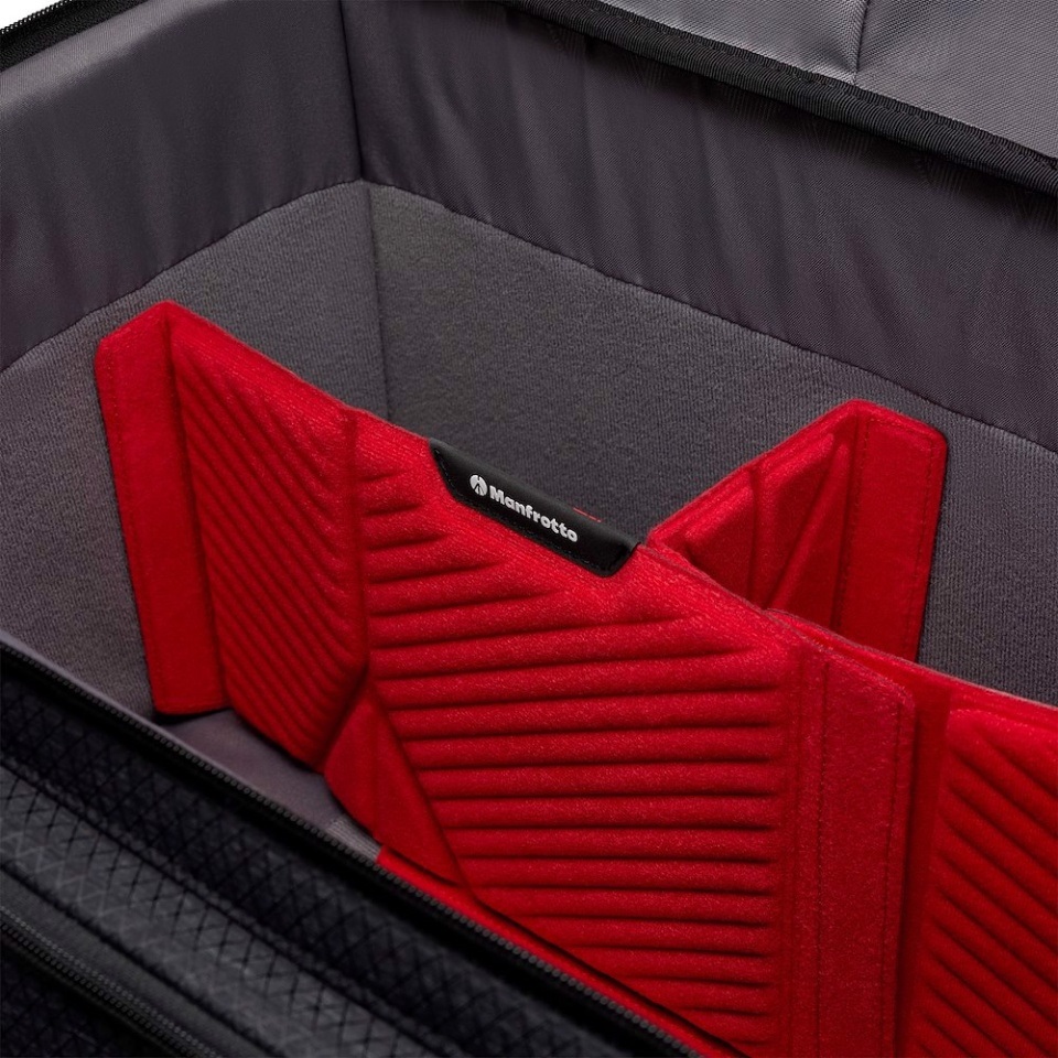 Manfrotto Pro Light Cineloader Large - Borsa a Spalla per Videocamera Professionale, Nero, con Pannello in EVA e Apertura Superiore