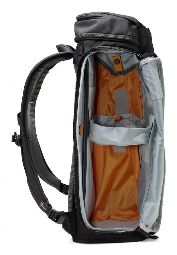 Lowepro ProTactic Lite BP 250 AW III - Zaino Nero per Fotocamera, Capacità 30L, Accesso Superiore e Laterale, Compatibile con DSLR/Droni/Mirrorless e Laptop fino a 16