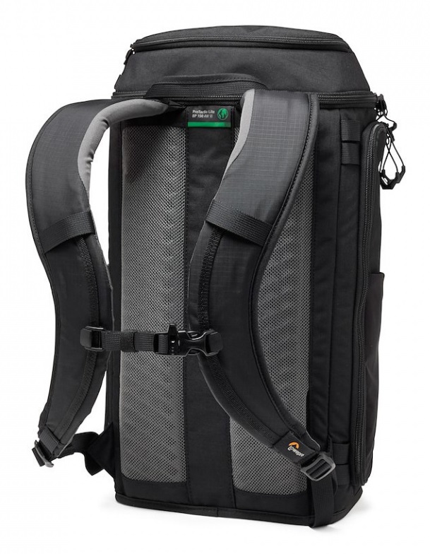 Lowepro ProTactic Lite BP 150 AW III - Zaino Nero per Fotocamera, Capacità 25L, Accesso Superiore e Laterale, Compatibile con DSLR/Droni/Mirrorless e Laptop fino a 14