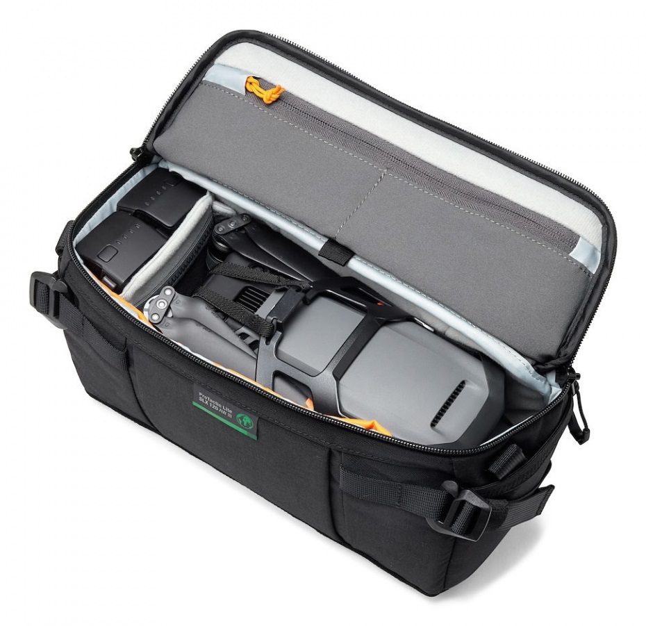 Lowepro ProTactic Lite SLX 120 AW III - Borsa a tracolla Nero per Fotocamera Professionale con Copertura Antipioggia, Capacità 5L, Compatibile con DSLR/Mirrorless
