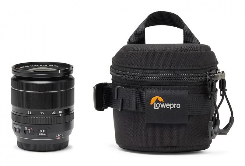 Lowepro ProTactic LCS 8 x 8 III - Borsa per Obiettivo Fotografico Compatibile con DSLR e Mirrorless, Custodia Semirigida con Schiuma di Protezione, 0.3L, 8x8x8cm