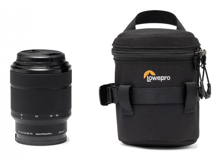 Lowepro ProTactic LCS 9 x 13 III - Borsa per Obiettivo Fotografico Adatta a 24-70mm F/2.8, Custodia Semirigida in Poliestere con Schiuma di Protezione