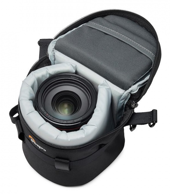 Lowepro ProTactic LCS 11 x 15 III - Borsa per Obiettivo Fotografico Semirigida, Adatta a 12-24mm F/2.8, Dimensioni 15x11x11 cm, Capacità 1.5L