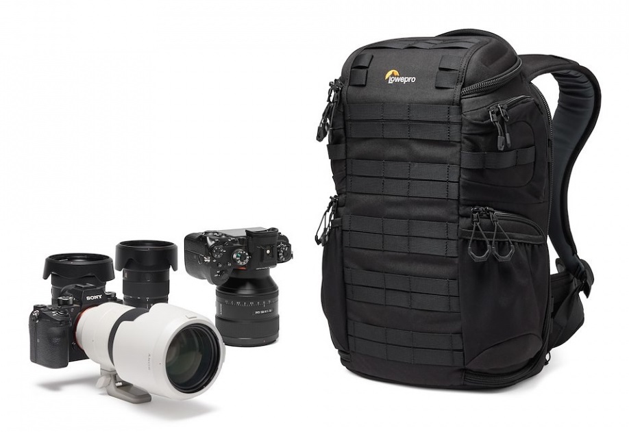 Lowepro ProTactic BP 350 AW III Zaino Professionale per Fotocamera, Accesso Multiplo, Compatibile con DSLR/Droni/Mirrorless, Capacità 17L, Laptop fino a 14', Copertura Antipioggia