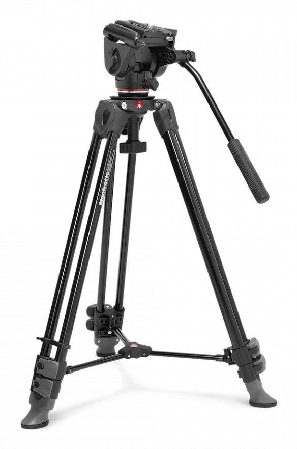 MANFROTTO Treppiede Video in Alluminio con Rotula Fluida 500X - MVK500XAM