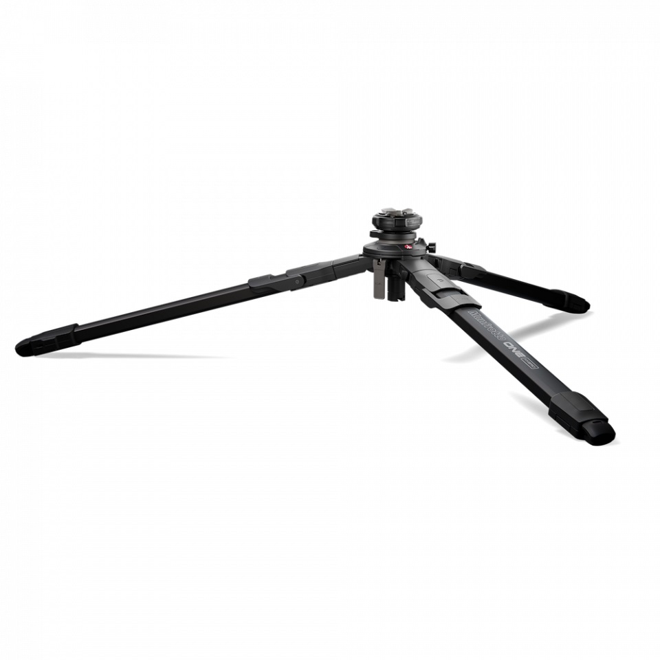 Manfrotto ONE Alu Hybrid Tripod treppiede Fotocamere digitali/film 3 gamba/gambe Nero
