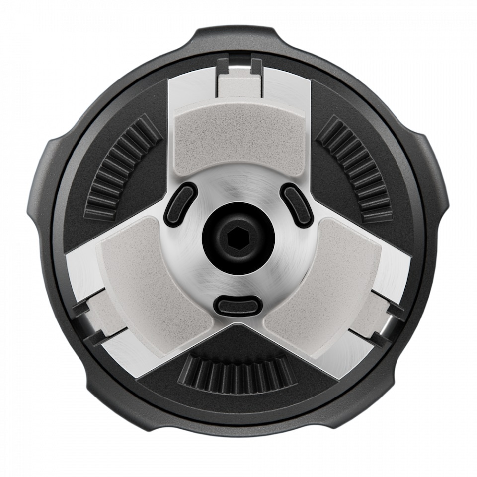 Manfrotto Xchange Sistema Universale per Treppiede - Base e Piastra, Portata 20 Kg, Alluminio Leggero, Filetti 3/8 e 1/4 per Foto, Video e Luci