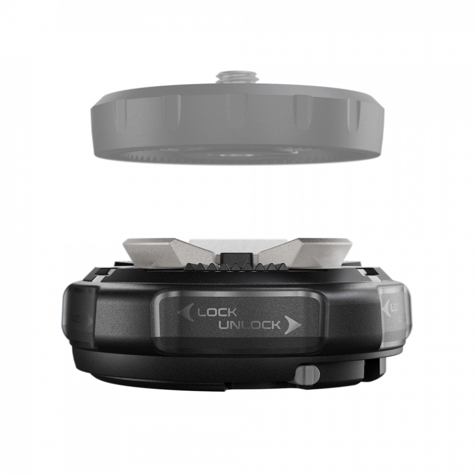 Manfrotto Xchange Base - Sistema Versatile per Fotografia e Video con Massima Stabilità