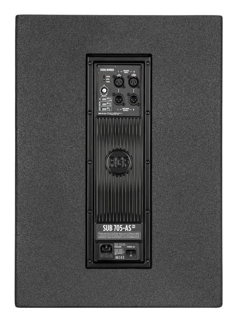 RCF SUB 705-AS MK3 Subwoofer Attivo Amplificato Digitale 15