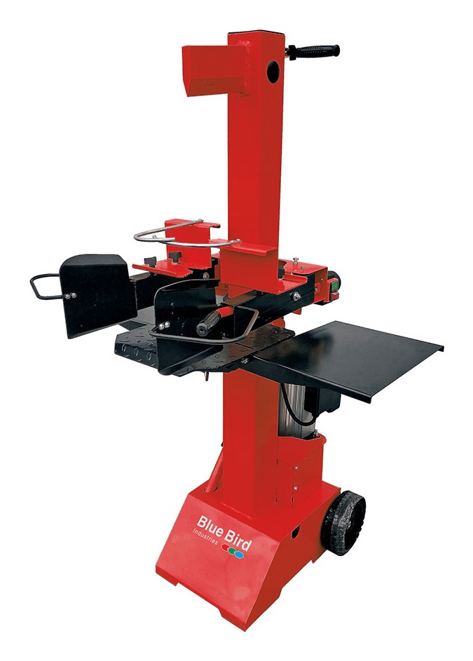Blue Bird LSE 8000 Spaccalegna Elettrico Verticale 8 Ton, Motore Monofase 3000W