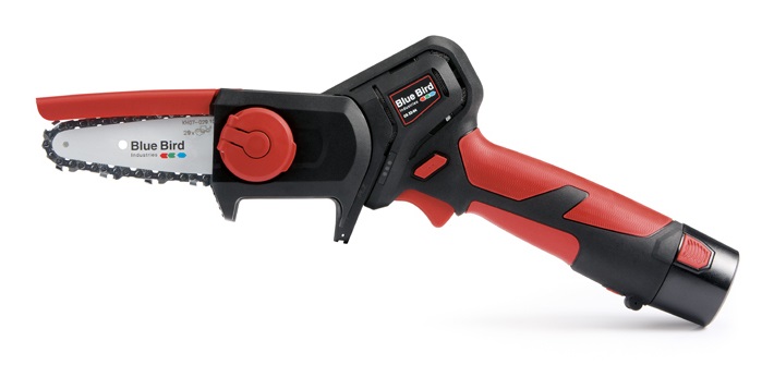 Blue Bird Potatore a Batteria CS 22-04 - Barra 10 cm, Capacità di Taglio 100 mm, Motore Brushless, 2 Batterie da 12.6V