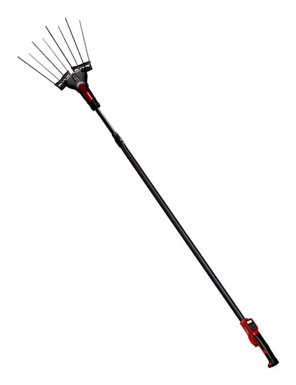 Blue Bird Egeo 23-50 AT - Abbacchiatore a batteria 12V con asta telescopica 2,2-3,1 mt e movimento oscillatorio laterale