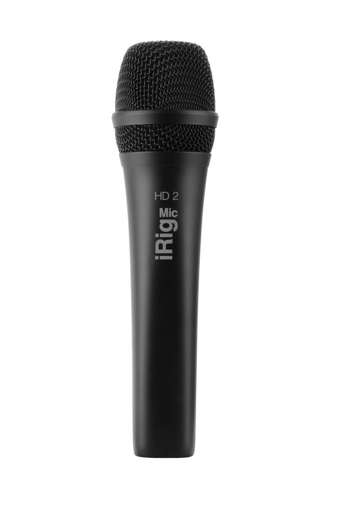 IK Multimedia iRig Mic HD 2 - Interfaccia Audio Digitale Nero per Chitarra e Smartphone