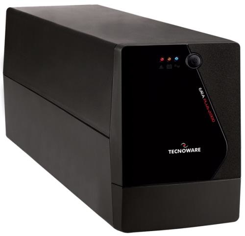 Tecnoware ERA PLUS Gruppo di Continuità (UPS) 2000VA 1400W con 6 Prese IEC, Protezione Blackout e Sbalzi di Tensione per PC, Modem e Videosorveglianza