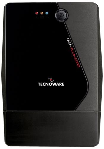 Tecnoware ERA PLUS Gruppo di Continuità (UPS) 2000VA 1400W con 6 Prese IEC, Protezione Blackout e Sbalzi di Tensione per PC, Modem e Videosorveglianza