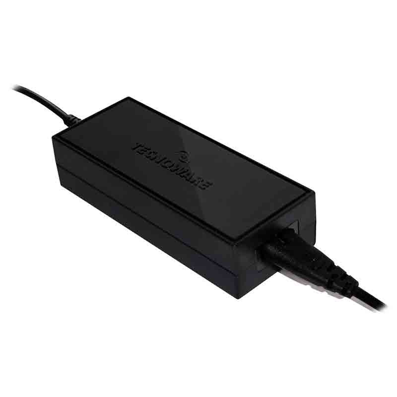 Tecnoware Alimentatore Universale per Notebook 95 W - 10 Connettori Compatibili con HP, Lenovo, Dell, Asus, Acer, Samsung, Nero