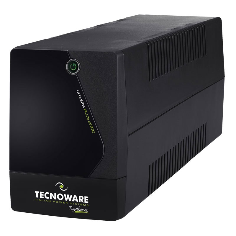 Tecnoware ERA PLUS 2100 Gruppo di Continuità (UPS) A Linea Interattiva 2,1 kVA 1470 W con 6 Prese IEC e Autonomia 10-30 Minuti