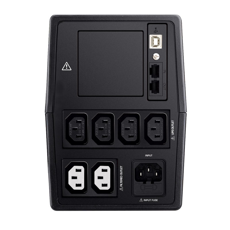 Tecnoware ERA PLUS 2100 Gruppo di Continuità (UPS) A Linea Interattiva 2,1 kVA 1470 W con 6 Prese IEC e Autonomia 10-30 Minuti