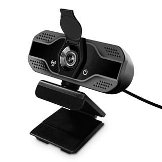 Atlantis Land P015-F930HD Webcam Full HD 1080p 30fps con Microfono Incorporato, Messa a Fuoco Manuale, Campo Visivo di 80°, USB 2.0, Clip Rotante 360°
