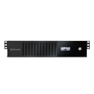 Atlantis Land A03-HP1201-RC Gruppo di Continuità (UPS) 1200VA/720W SineWave Server Rack-2U con AVR, Display LCD e 6 Prese IEC