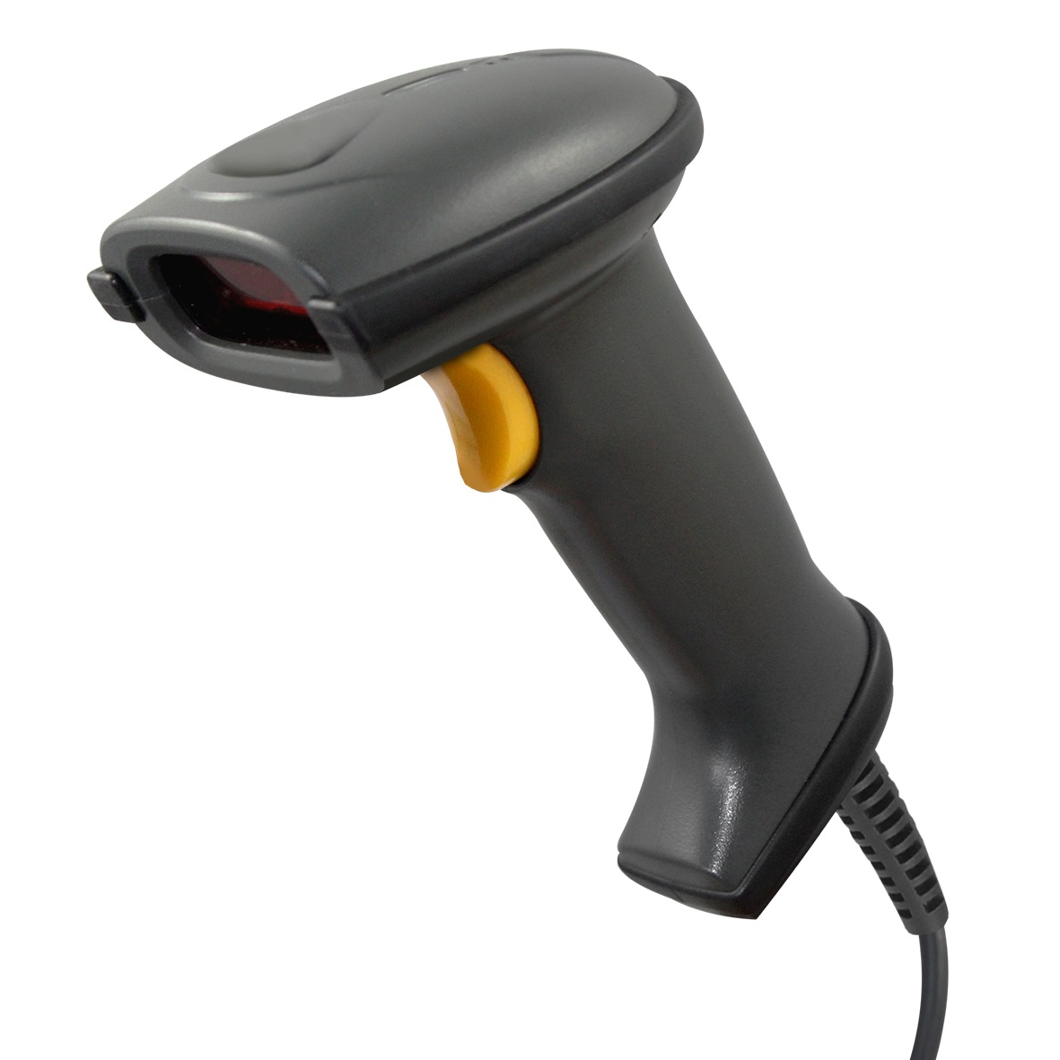 Atlantis Land A08-LS160 Lettore di Codici a Barre Portatile 1D Laser Nero USB - 300 Scansioni/sec, Risoluzione ≥3mil, Distanza di Lettura fino a 33 cm