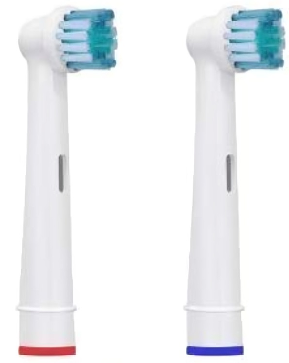 SoWash Ricambio Spazzolino Elettrico Rotating - 2 Testine con Setole Medie per Pulizia Ottimale