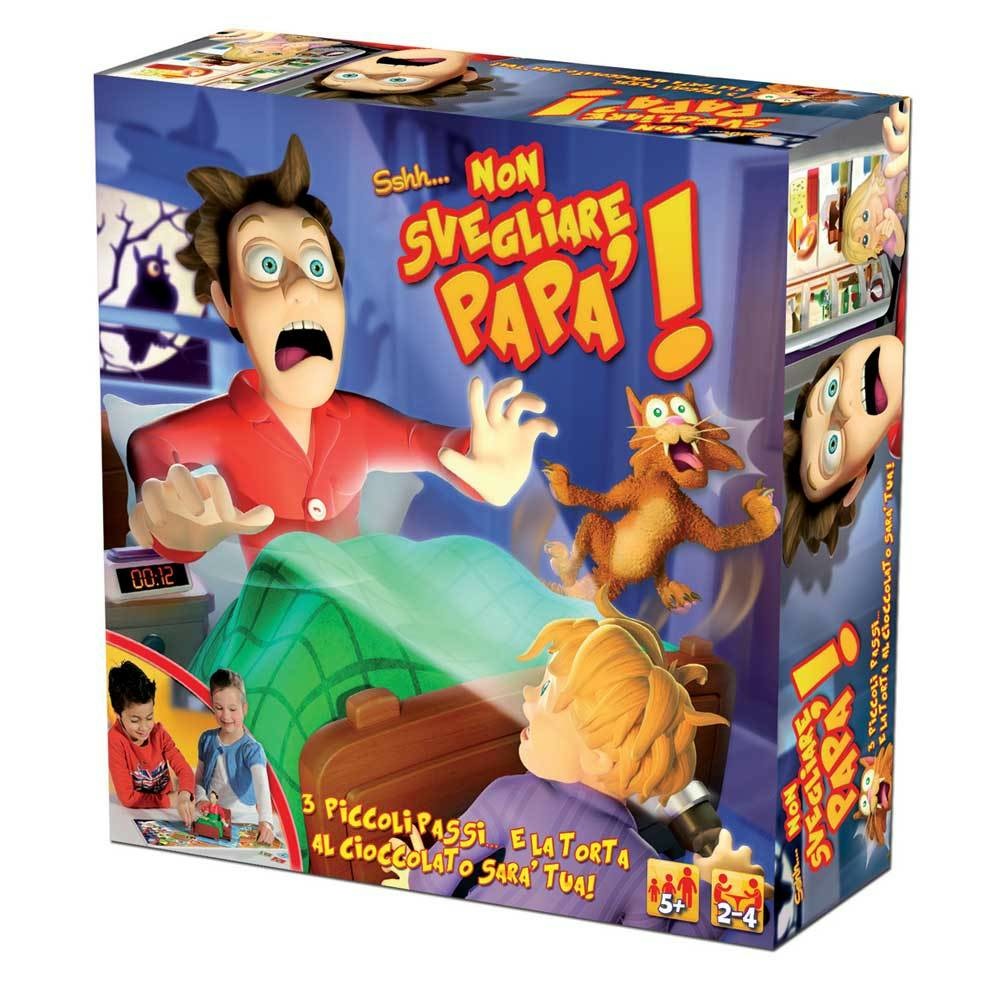 Rocco Giocattoli Non Svegliare Papà - Gioco da Tavolo per Bambini, Stimola la Concentrazione e l'Immaginazione, 2-4 Giocatori, Età 5
