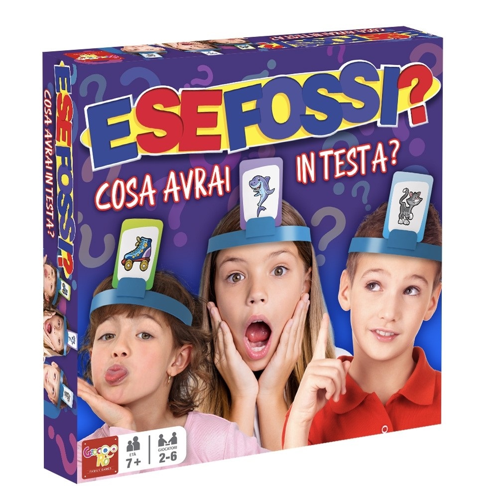 Rocco Giocattoli E Se Fossi? - Gioco da Tavolo Divertente per Bambini da 7 Anni