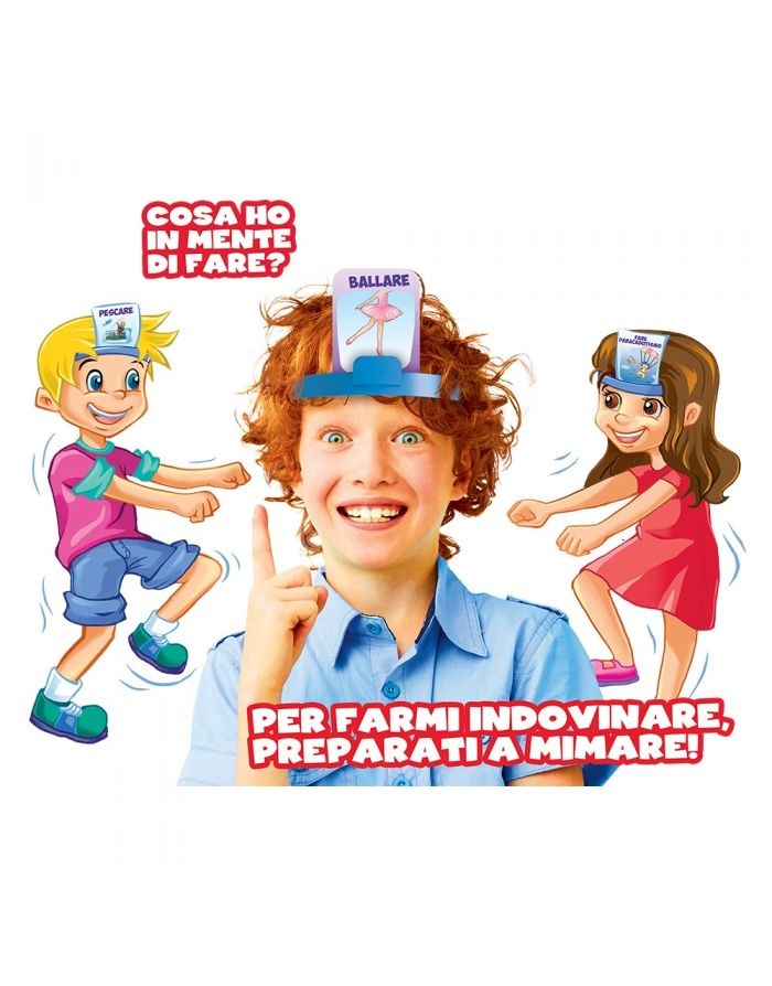 Rocco Giocattoli - E se Fossi? Mimo 7 | Gioco da Tavolo Divertente di Mimo per Indovinare