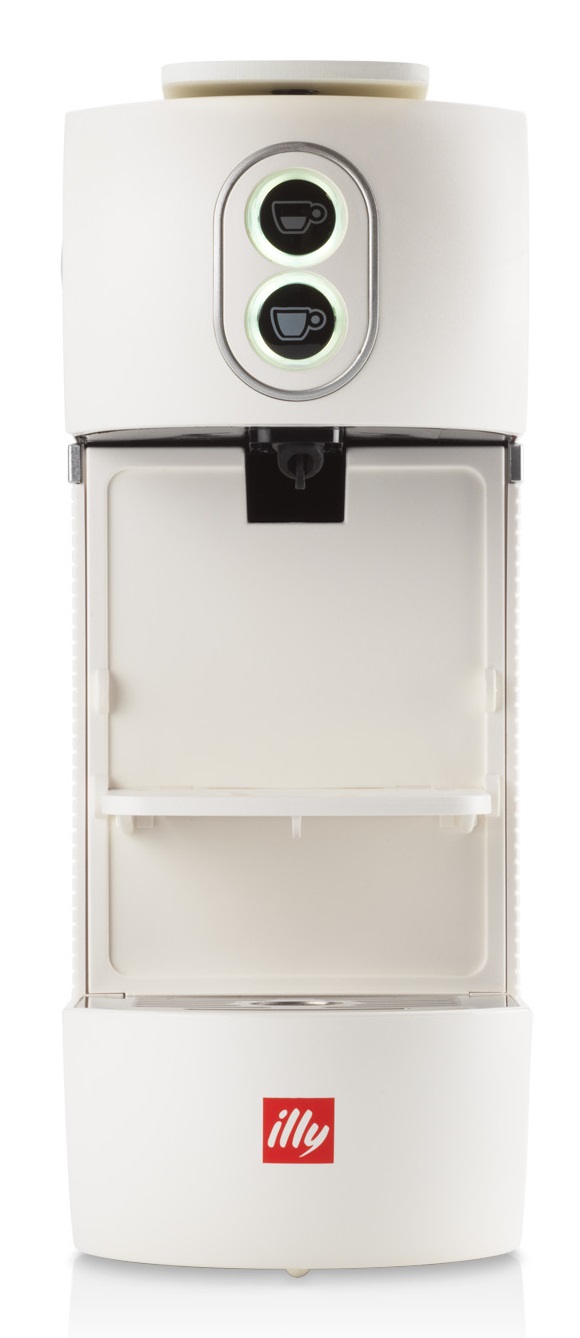Illy Easy Macchina per Caffè a Cialde E.S.E. Automatica 1 L Bianco, 1250 W, 20 bar