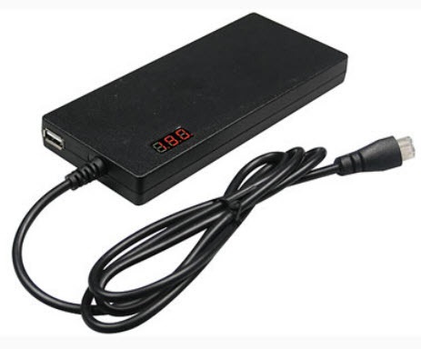 Mediacom Alimentatore Universale Automatico per Notebook 90W Nero - Compatibile con Netbook e Notebook, Protezione da Sovraccarico