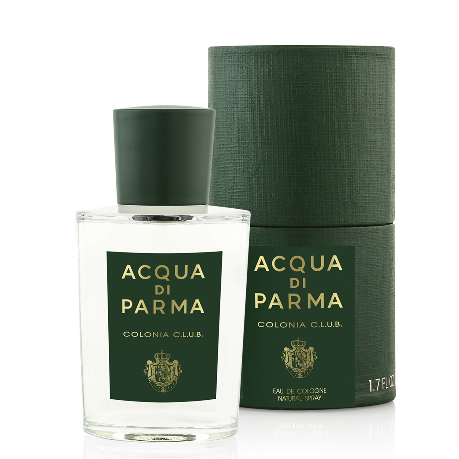 Acqua di Parma Colonia C.L.U.B. Eau de Cologne 50 ml - Fragranza Legnosa e Speziata per Uomo e Donna
