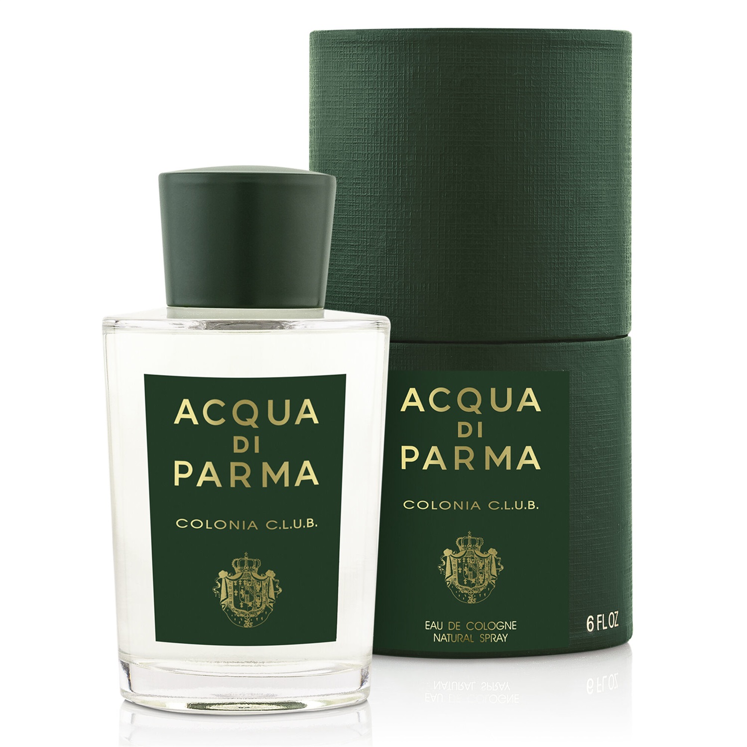 Acqua di Parma Colonia C.L.U.B. Eau de Cologne 180 ml - Fragranza Rinforzante Unisex con Note di Menta e Bergamotto
