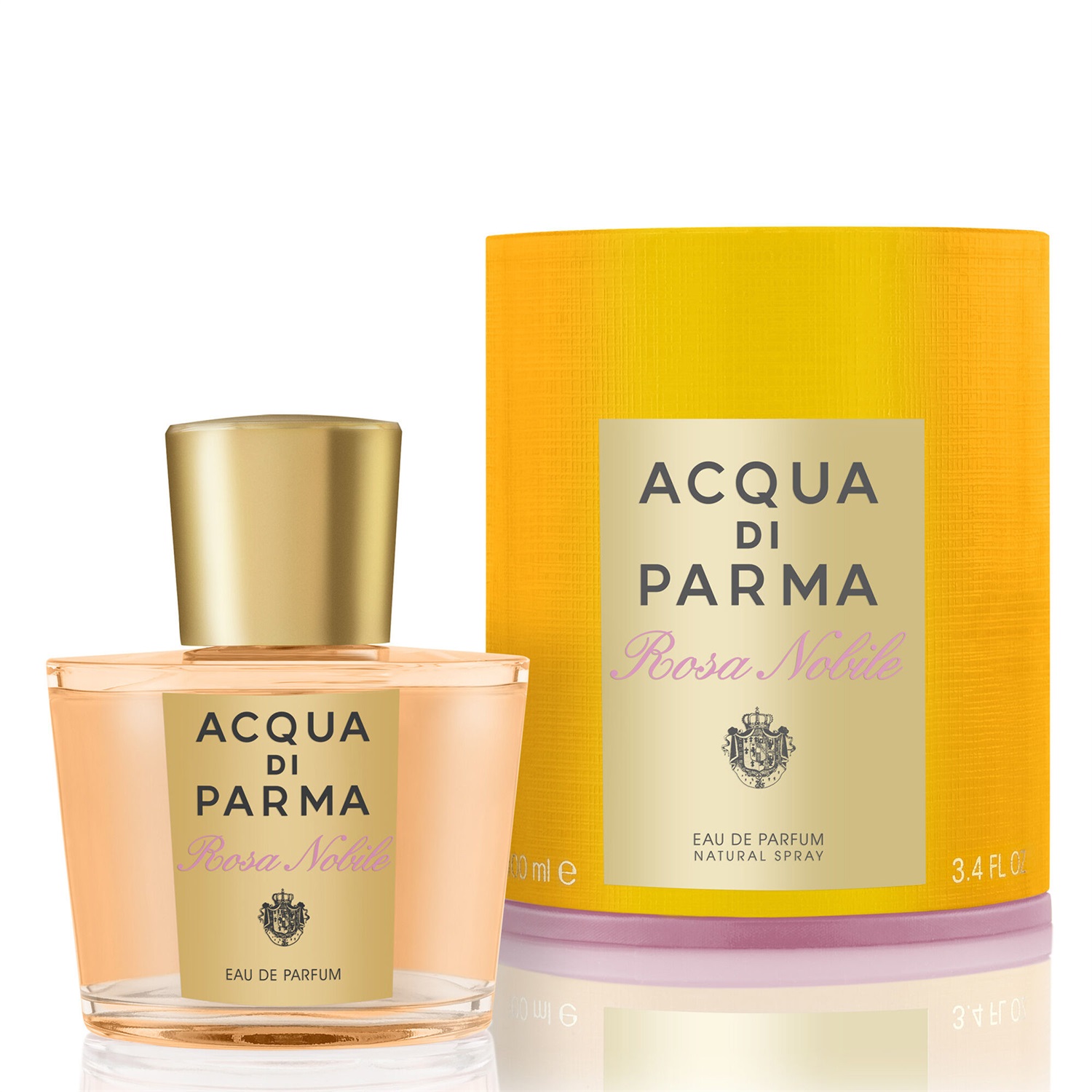 Acqua di Parma Rosa Nobile Eau de Parfum 100 ml Spray Donna - Fragranza Elegante e Raffinata