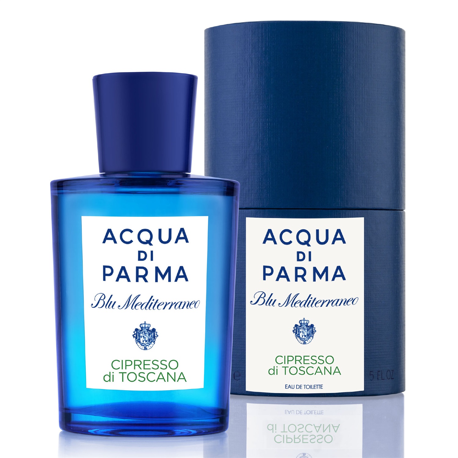 Acqua di Parma Blu Mediterraneo Cipresso di Toscana Eau de Toilette Unisex 150 ml - Fragranza Rinvigorente con Note Balsamiche e Aromatiche