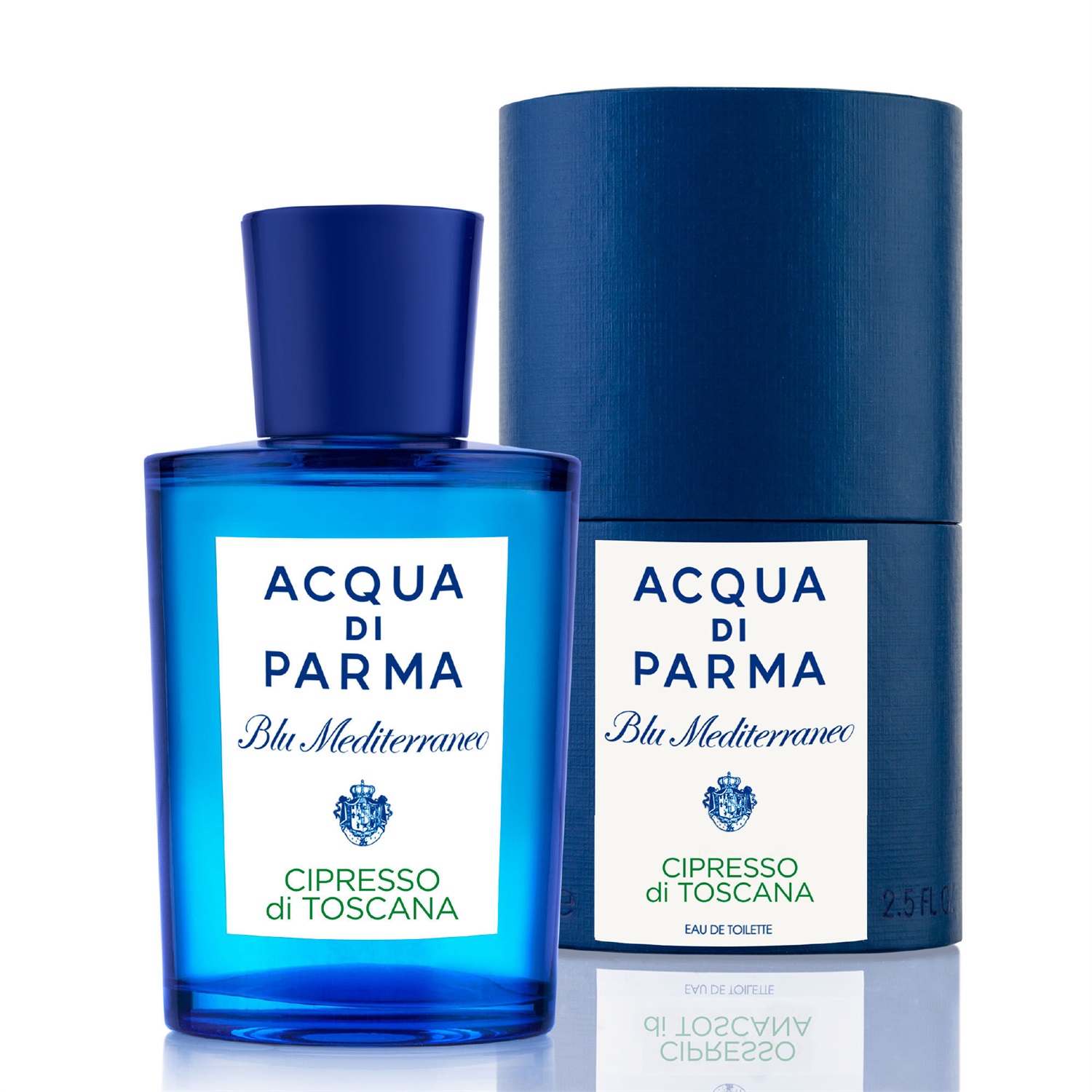 Acqua di Parma Blu Mediterraneo Cipresso di Toscana Eau de Toilette Unisex 75 ml - Note di Cipresso, Anice Stellato ed Elemi
