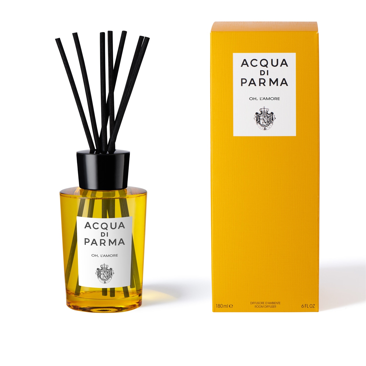 Acqua di Parma Oh, L'Amore Diffusore di Profumo 180 ml - Note di Pepe Nero e Chiodi di Garofano