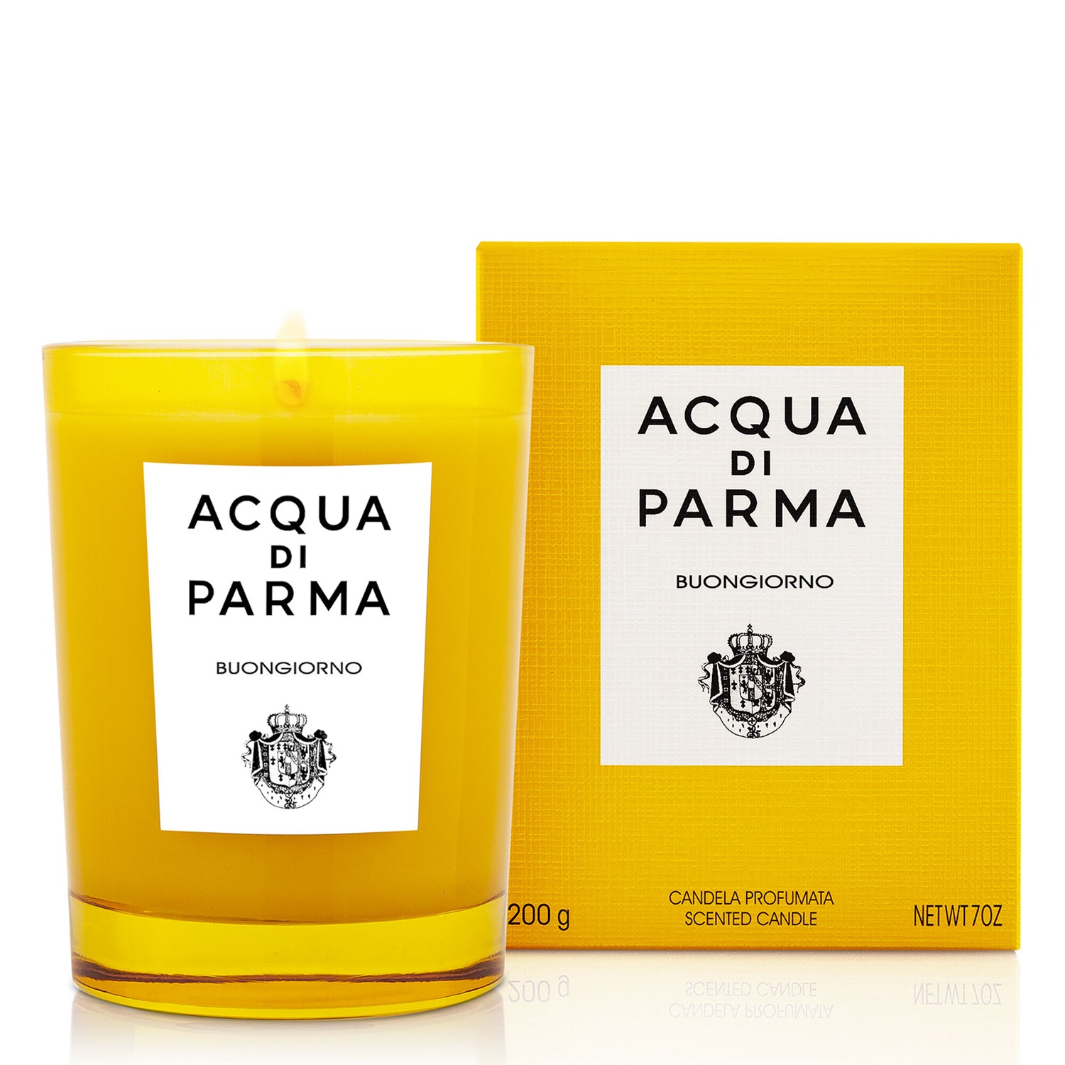 Acqua di Parma Buongiorno Candela Profumata 200 g - Freschi Aromi della Campagna Italiana