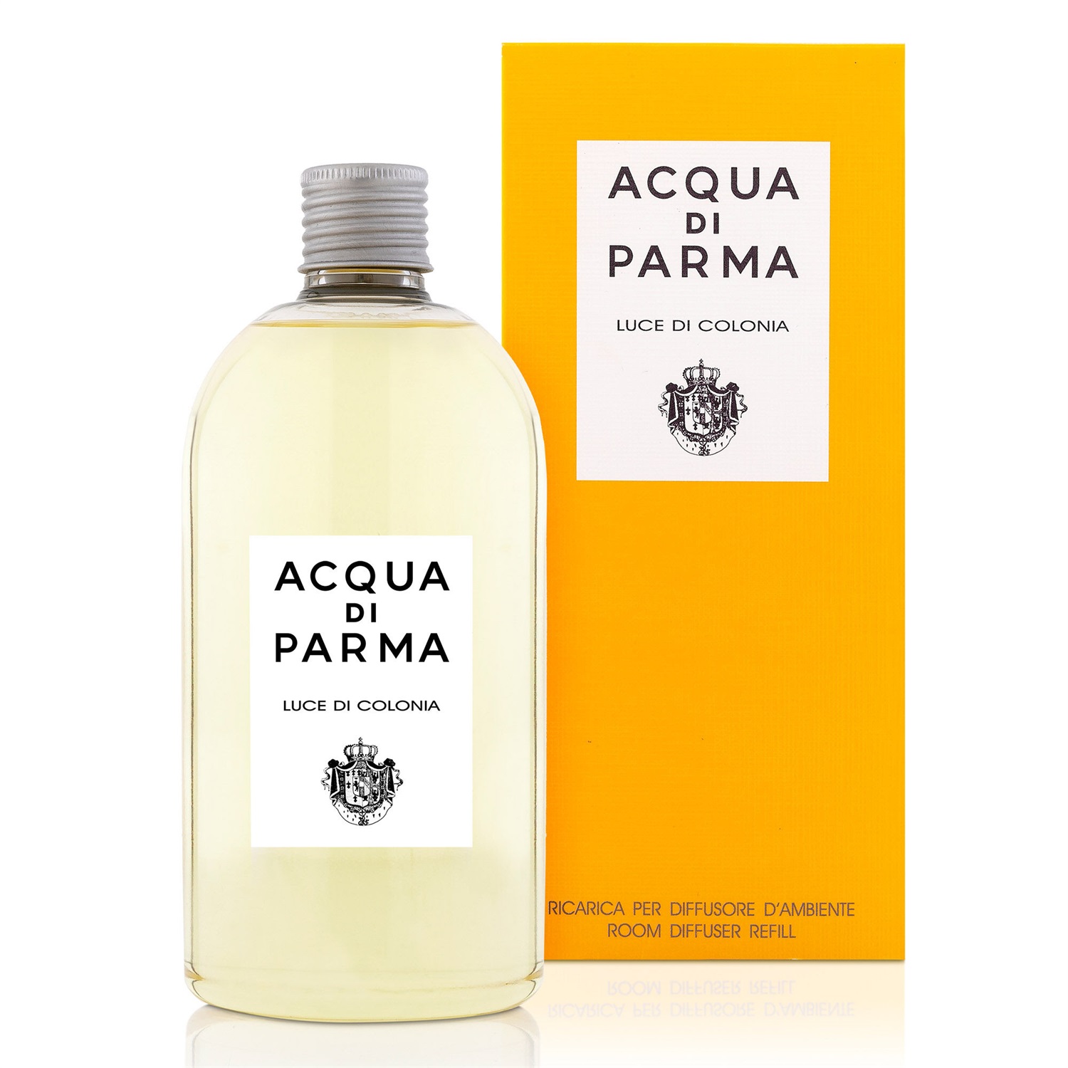 Acqua di Parma Luce di Colonia - Ricarica per Diffusore d'Ambiente, 500 ml, Note Agrumate