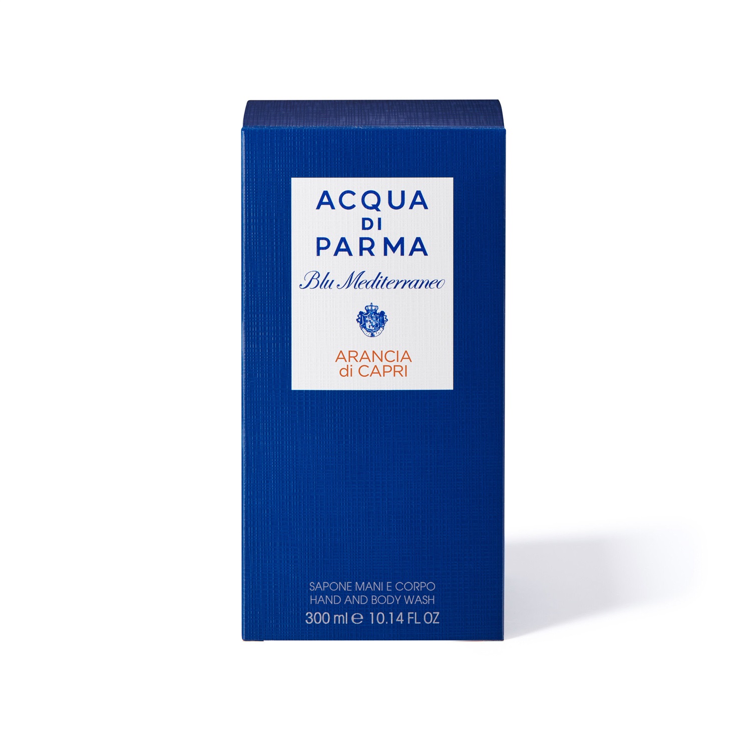 Acqua di Parma Blu Mediterraneo Arancia di Capri Sapone Mani e Corpo 300 ml - Detergente con Note di Arancia, Mandarino e Limone