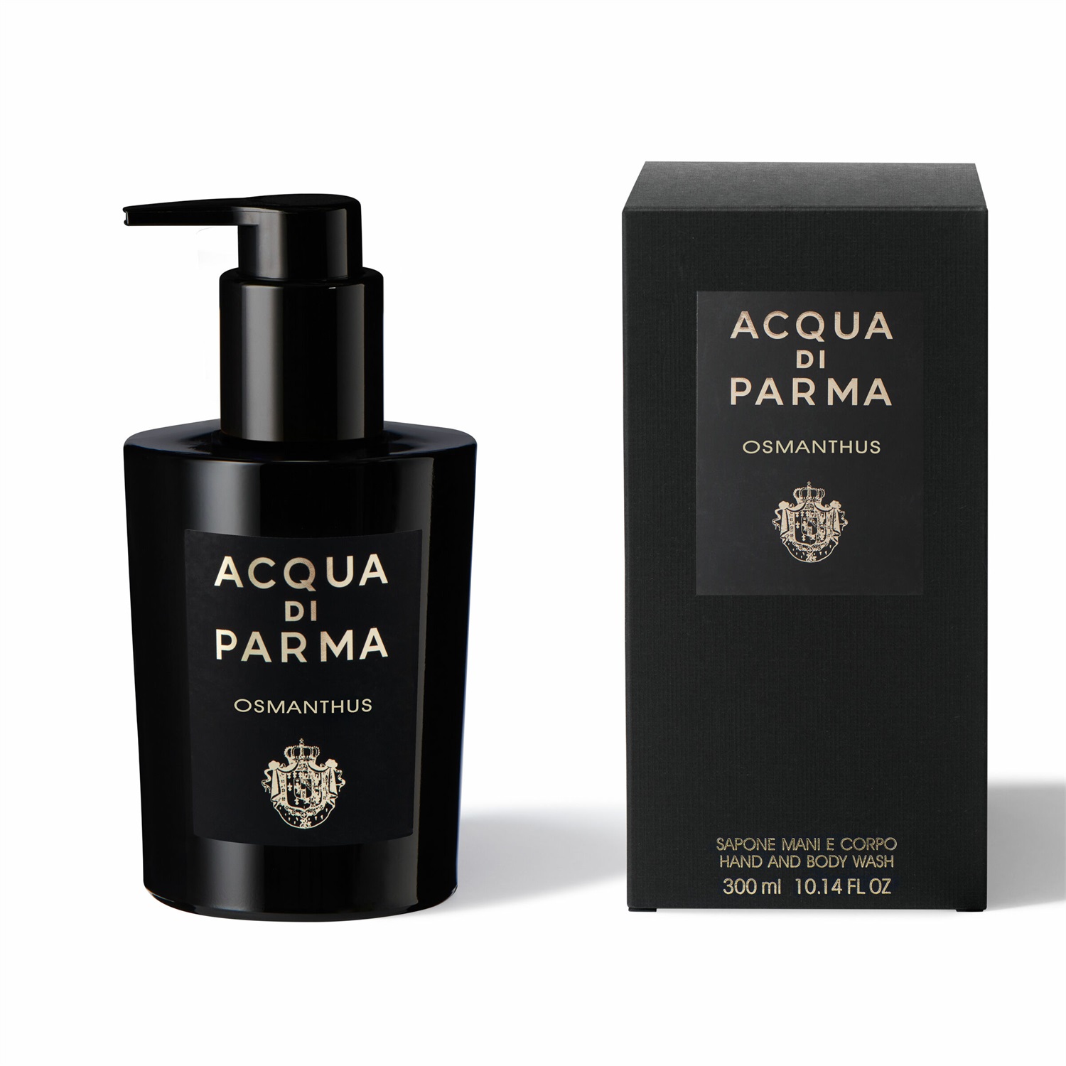 Acqua di Parma Osmanthus - Sapone Liquido Mani e Corpo 300 ml con Fragranza di Osmanto